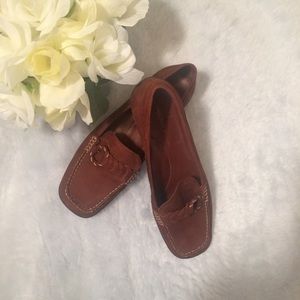 Antonio Melani Deep Rust 6M suede Slipons